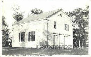 Old Indian Church - Mashpee, Massachusetts MA Postcard