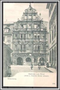 Germany, Heidelberg Charles Belier Built Guesthouse To Knight - [FG-130]