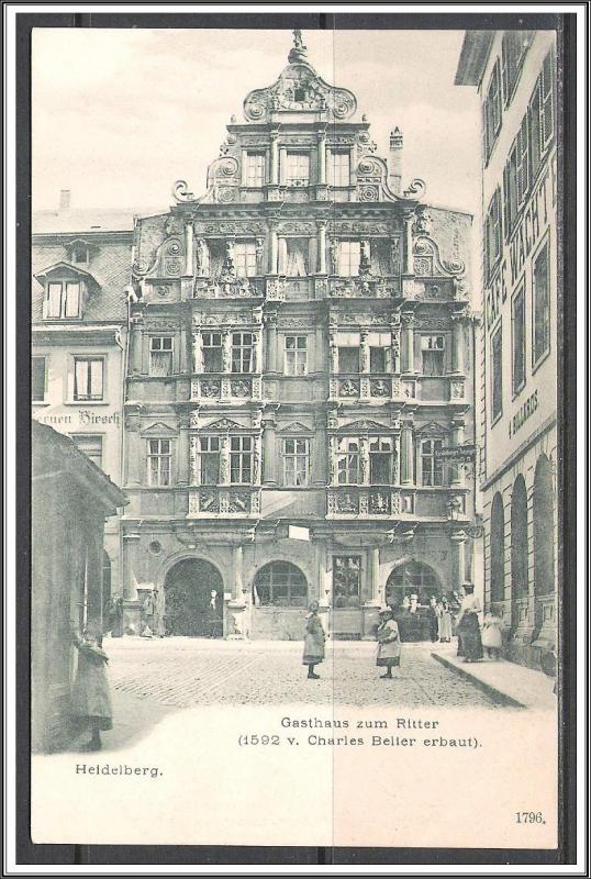 Germany, Heidelberg Charles Belier Built Guesthouse To Knight - [FG-130]