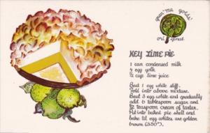 Recipe Card Key Lime Pie