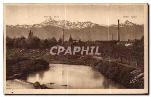 Old Postcard Tarbes L Adour and Chaine des Pyrenees