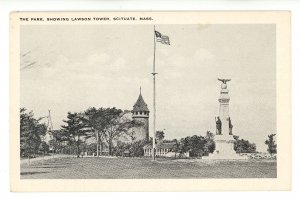 MA - Scituate. The Park Showing Lawson Tower