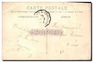 Postcard Old Surroundings of Vichy Chateau Bourbon Busset