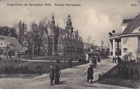 Exposition Universelle Bruxelles 1910 Pavillon Neerlandais