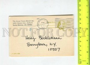 466526 1986 year USA George Wythe Patriot Postal Stationery postcard