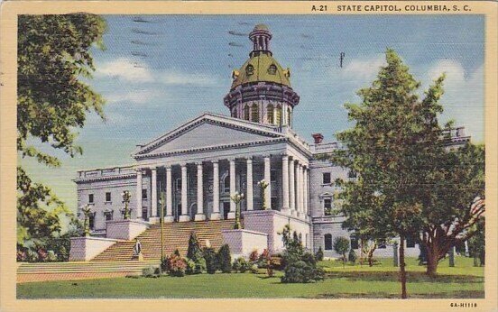 State Capitol Columbia South Carolina 1944