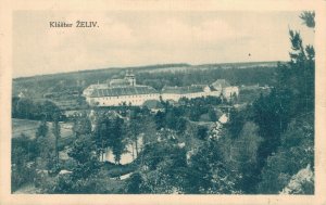 Czech Republic Želiv monastery Vysočina Zeliv Vintage Postcard 08.15