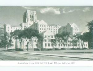 1920's INTERNATIONAL HOUSE BUILDING Chicago Illinois IL E2891