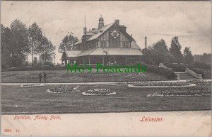 Leicestershire Postcard - Leicester Pavilion, Abbey Park   RS36893