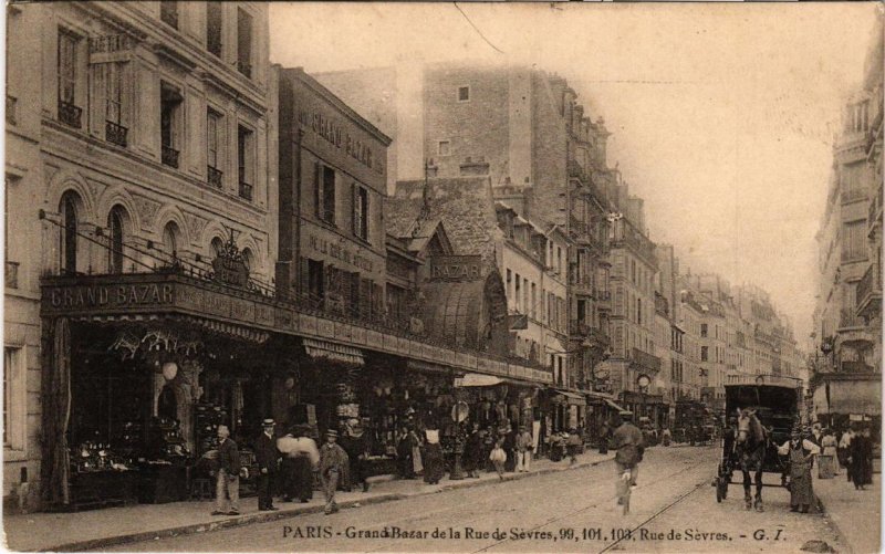 CPA PARIS (15e) Grand Bazar de la Rue de Sevres. 99, 101, 103 (536780) 