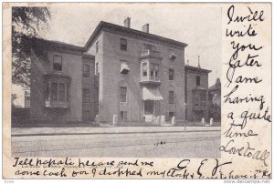 Exterior, Cardinal Gibbon's Residence,  Baltimore,  Maryland,   PU_1908