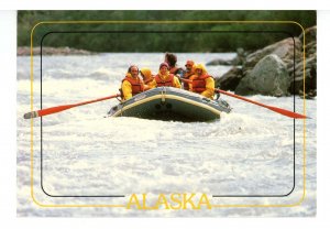 AK - Denali Nat'l Park. Whitewater Rafting, Healy Canyon   (continental size)