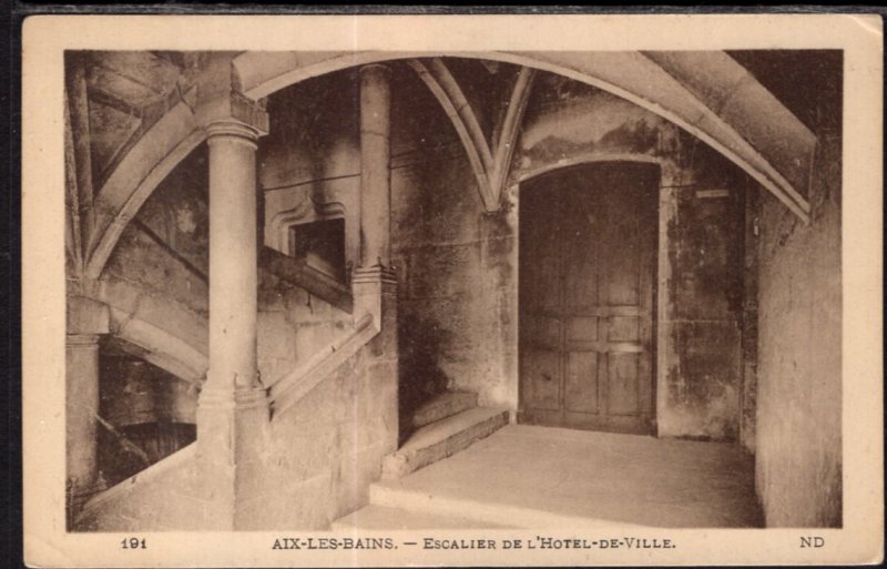 Escalier de Hotel-De-Ville,Aix-Les-Baines,France BIN