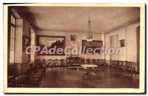 Postcard Old Rondeau Montfleury A Parlor