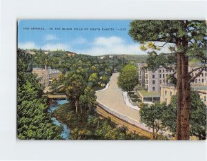 Postcard Hot Springs, In The Black Hills Of South Dakota, Hot Springs, S. D.