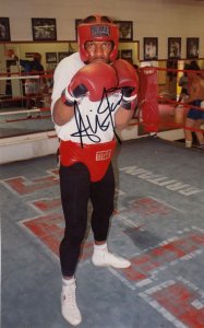 Ali Forbes London Boxer Hand Signed Boxing Photo