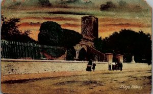 c1910 SLIGO IRELAND SLIGO ABBEY EARLY POSTCARD 34-298