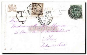 Postcard Old Clarence Pier Beach Southsea