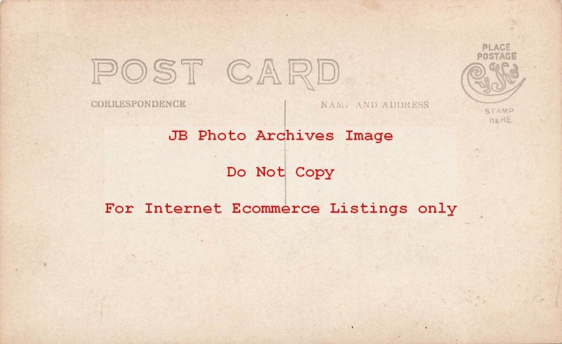 Depot, Illinois, Sterling, RPPC, Chicago Northwestern Railroad Station, Jurgens