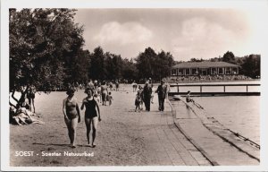 Netherlands Soest Soester Natuurbad  Vintage RPPC C140