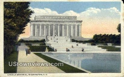 Lincoln Memorial, District Of Columbia