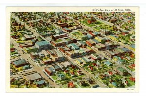 OK - El Reno. Aerial View ca 1940