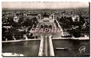 Old Postcard Paris And Its Wonders Les Jardins du Trocadero and Palais de Cha...