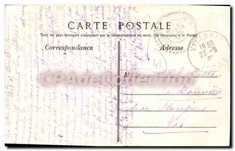 Old Postcard Souvenir De Blois