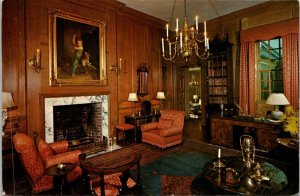 Virginia Williamsburg Carter's Grove The Library 1987