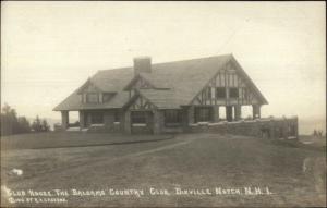 Dixville Notch NH Club House Balsams Country Club c1915 Real Photo Postcard