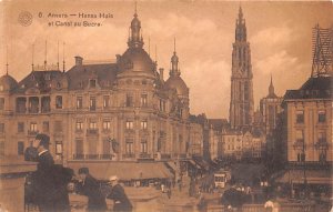 Hansa Hius et Canal au Sucre Anvers Belgium 1911 