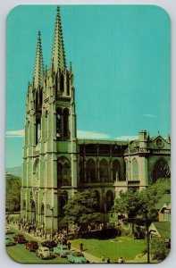 Postcard Cathedral of the Immaculate Conception Denver Colorado Unposted Chrome