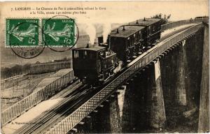 CPA Langres - Le Chemin de Fer (270357)