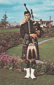 Piper in Tartan Dress - Nova Scotia, Canada