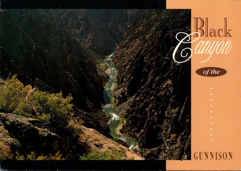 Colorado Black Canyon Of The Gunnison 1996