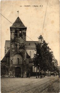 CPA Clichy Eglise (1314152)