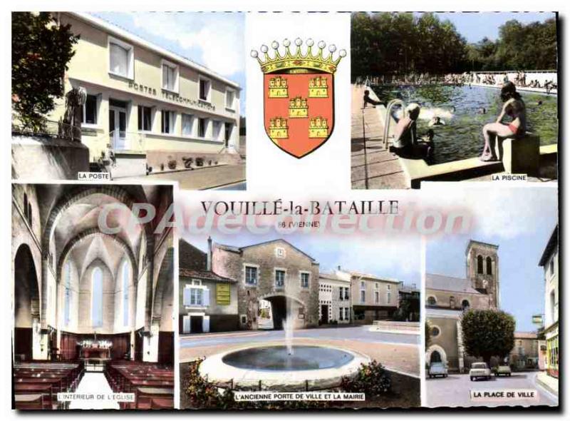 Postcard Modern Vouill-la-Bataille