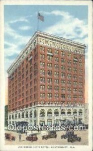 Jefferson Davis Hotel - Montgomery, Alabama AL  