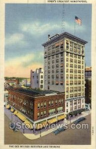 Register & Tribune - Des Moines, Iowa IA