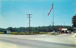 Automobiles US Navy Base Military Virginia Beach Little Creek Postcard 21-1846