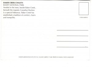 Baker Creek Chalets, Banff, Alberta