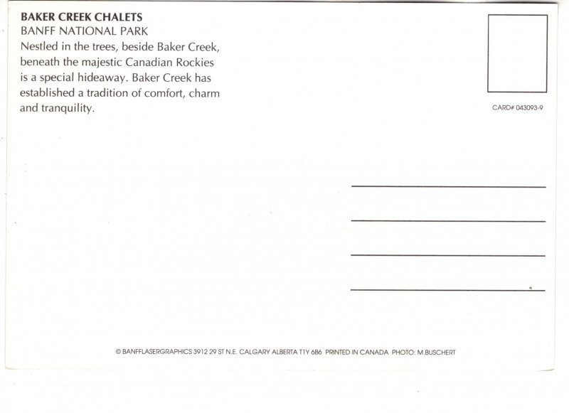 Baker Creek Chalets, Banff, Alberta