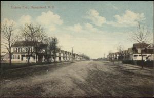 Hempstead Long Island NY Thorne Ave c1910 Postcard