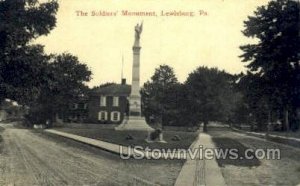 Soldiers' Monument - Lewisburg, Pennsylvania PA  