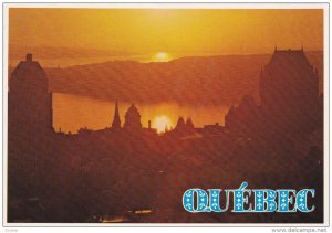 Sunset View, QUEBEC CITY, Quebec, Canada, 50-70's