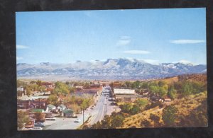 ELY NEVADA BIRDSEYE VIEW VINTAGE POSTCARD