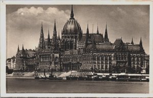 Hungary Budapest Parliament Vintage RPPC C142