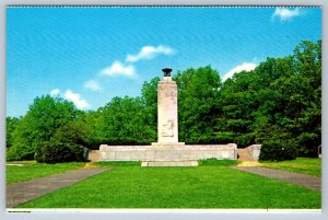 Eternal Light Peace Memorial, Gettysburg Battlefield PA, Vintage Chrome Postcard