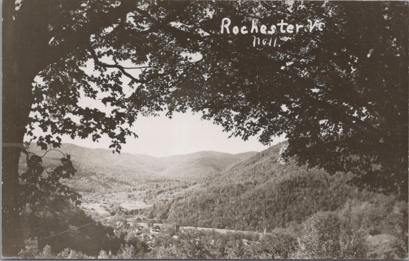 RPPC Postcard Rochester Vermont VT