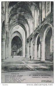 Interior, St. Alban's Cathedral, Toronto, Ontario, Canada, 00-10s